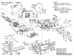 Bosch 0 601 559 001  Circular Hand Saw 110 V / Eu Spare Parts